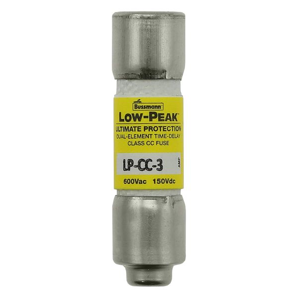 Fuse-link, LV, 3 A, AC 600 V, 10 x 38 mm, CC, UL, time-delay, rejection-type image 8