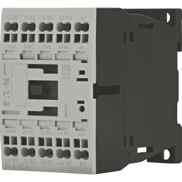 Contactor relay, 24 V 50/60 Hz, 2 N/O, 2 NC, Push in terminals, AC operation image 7