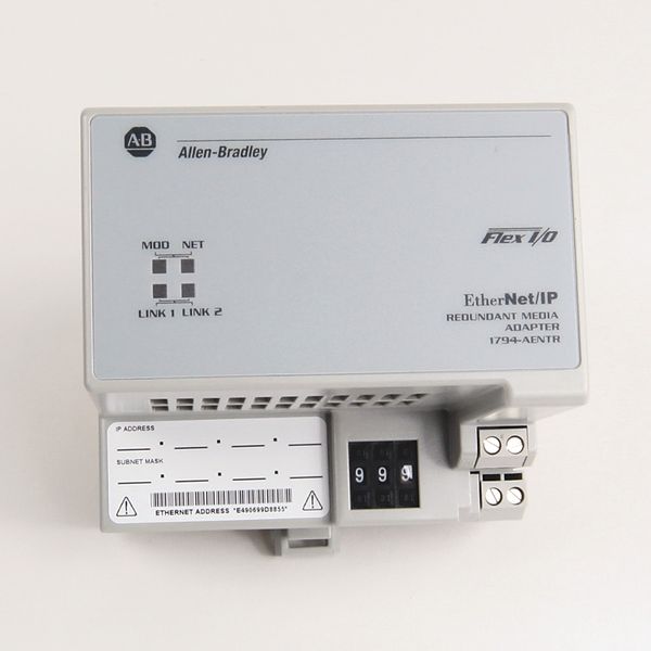 Communication Adapter, Flex I/O Ethernet/IP, 8 Modules, 24VDC image 1
