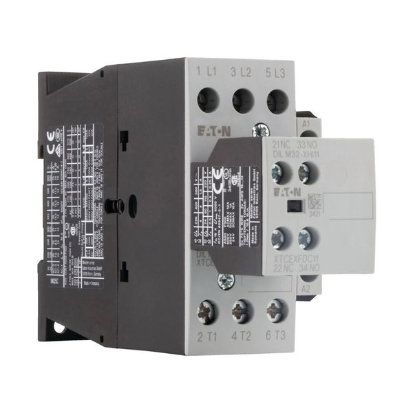 Contactor, 380 V 400 V 11 kW, 2 N/O, 1 NC, 230 V 50 Hz, 240 V 60 Hz, AC operation, Screw terminals image 13