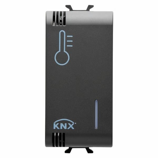 TEMPERATURE SENSOR - KNX - 1 MODULE - BLACK - CHORUS image 2