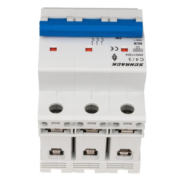 Miniature Circuit Breaker (MCB) AMPARO 10kA, C 4A, 3-pole image 4