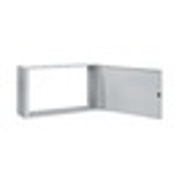 Wall-mounted frame 2A-7 with door, H=410 W=590 D=180 mm image 2