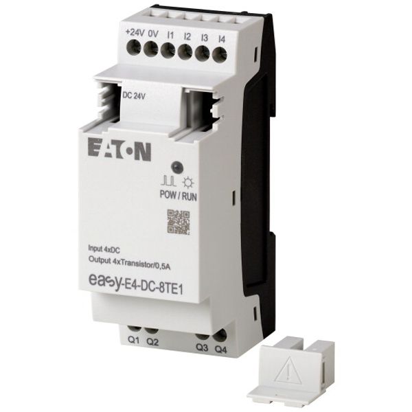 I/O expansion, For use with easyE4, 24 V DC, Inputs expansion (number) digital: 4, screw terminal image 3