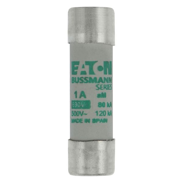 Fuse-link, LV, 1 A, AC 500 V, 14 x 51 mm, aM, IEC, with striker image 15