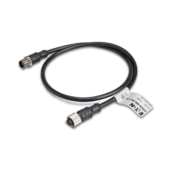 I/O-Device connection cable IP67, 5-pole, 0.6 meters, Prefabricated with M12 plug and M12 socket image 9
