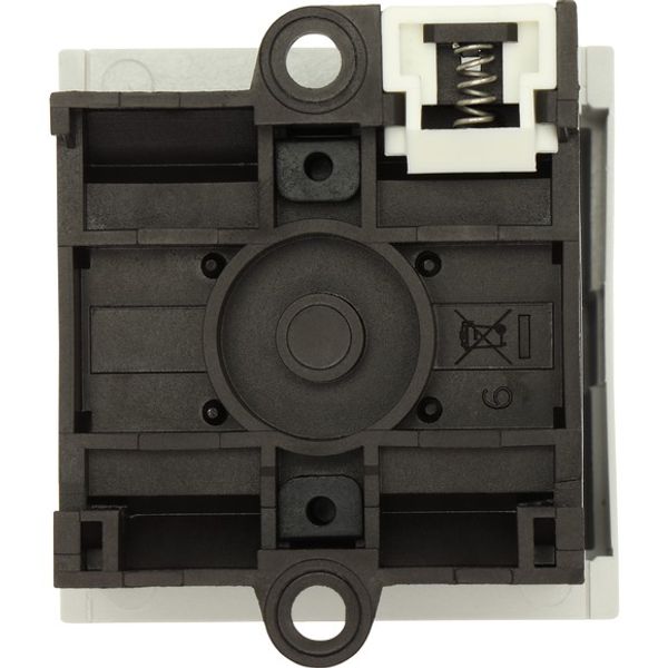 Changeoverswitches, T0, 20 A, service distribution board mounting, 1 contact unit(s), Contacts: 2, 45 °, maintained, With 0 (Off) position, HAND-0-AUT image 2