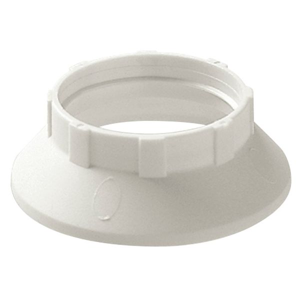 Shade-holder ring for E14 lamphld white image 1