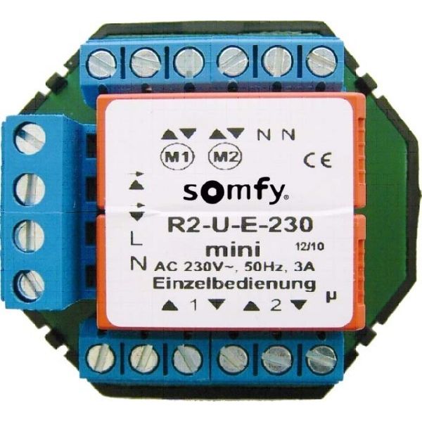 SOMFY 1822394 Trennrelais TR2-U-E-230 mini Unterputz image 1