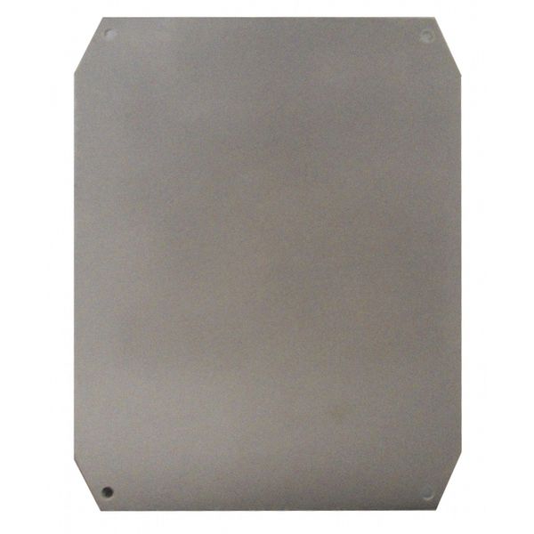 MINIPOL Mounting plate polyester D=4mm for H=300 W=250mm image 1