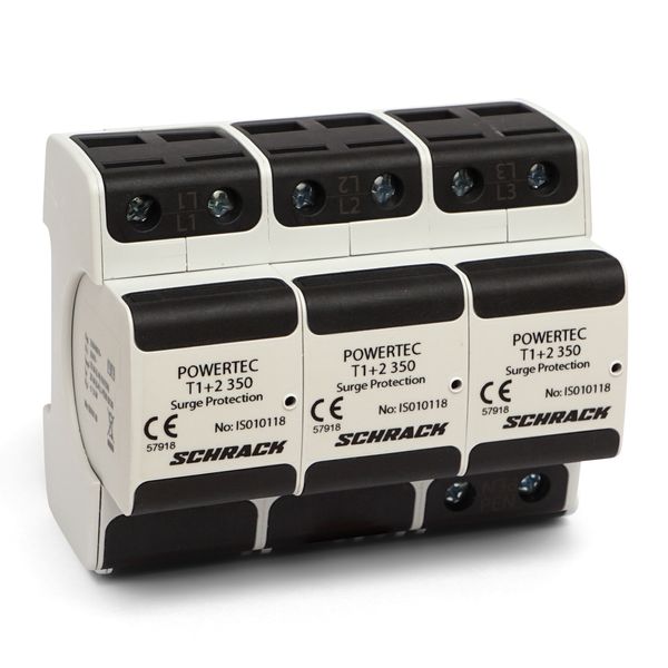 POWERTEC P 25kA + RC, 3+0 TNC - 350V, T1/2, pluggable image 1