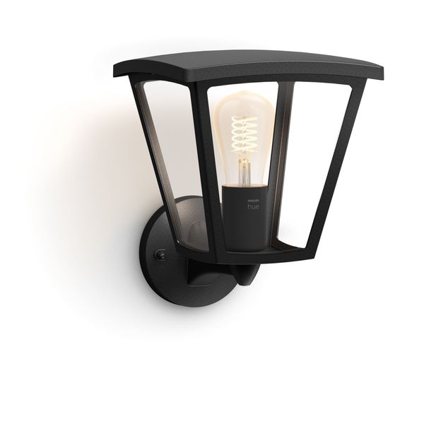 Inara Hue W fil EU wall lantern black image 1