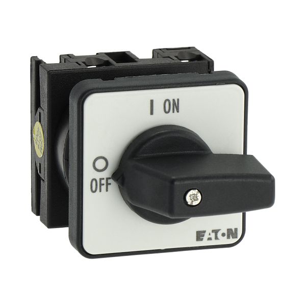 On-Off switch, 1 pole, 20 A, 90 °, flush mounting image 16