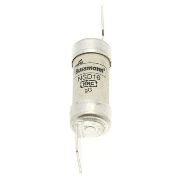 Fuse-link, LV, 16 A, AC 550 V, BS88/F1, 14 x 59 mm, gL/gG, BS image 2