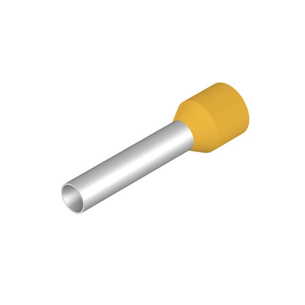 Wire end ferrule, Standard, 6 mm², Stripping length: 20 mm, yellow image 1