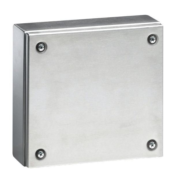 STAINLES.STEEL BOX 150X150X120 image 1