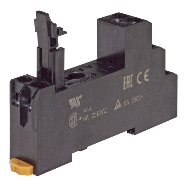 Socket, DIN rail/surface mounting, 8-pin, screw terminals image 3