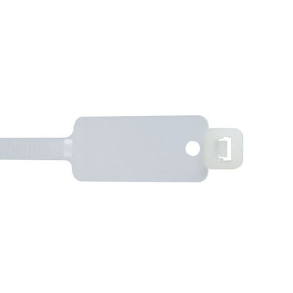 L-7-50ID-9-C CABLE TIE 50LB 8IN NAT NYL ID MKPAD image 4