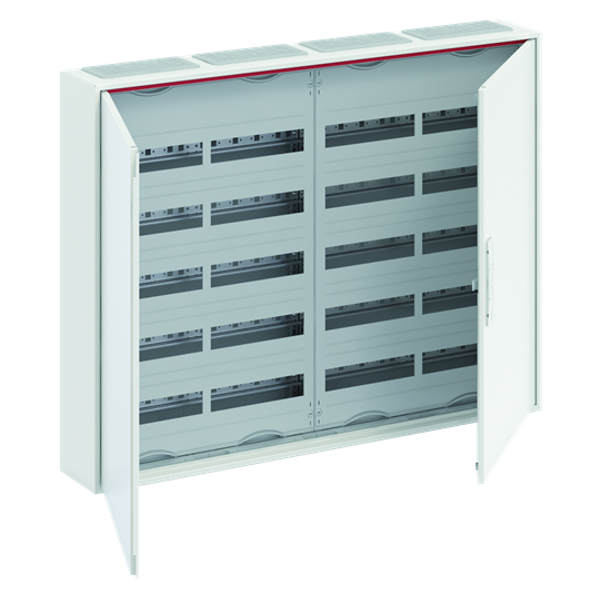 CA24V2 ComfortLine Compact distribution board, Surface mounting, 96 SU, Isolated (Class II), IP44, Field Width: 2, Rows: 4, 650 mm x 550 mm x 160 mm image 9