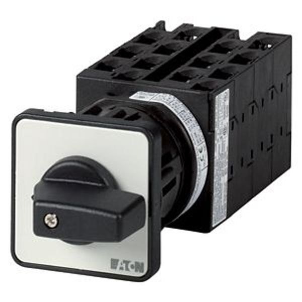 Step switches, T0, 20 A, centre mounting, 7 contact unit(s), Contacts: 14, 45 °, maintained, With 0 (Off) position, 0-7, Design number 15135 image 5