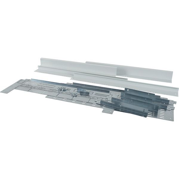 Mounting kit for fuse combination unit, covering multiple sections, section w=800mm image 5