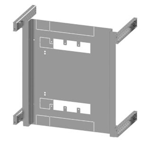 SIVACON S4 mounting plate 3VL7 up to 1250A 3-pole  8PQ6000-3BA11 image 1