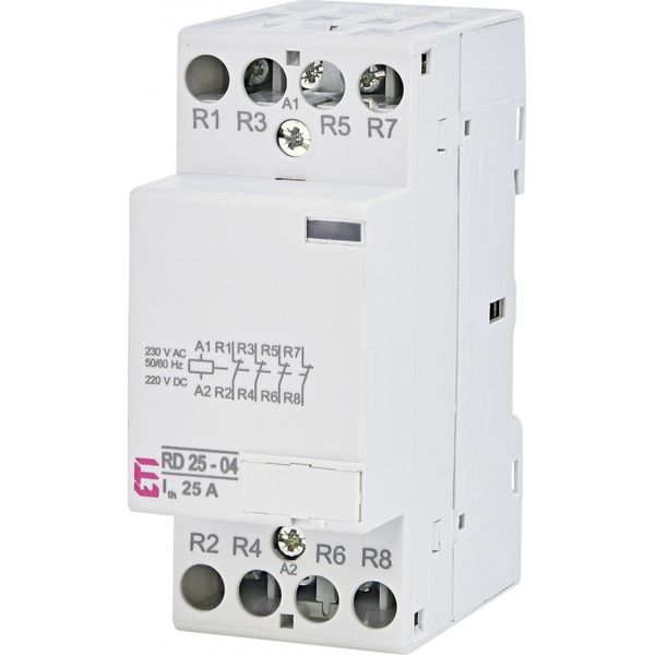 Modular contactor, RD 25-04-230V AC/DC image 1