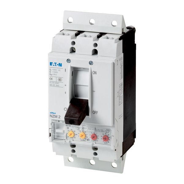 Circuit-breaker, 3p, 160A, plug-in module image 2