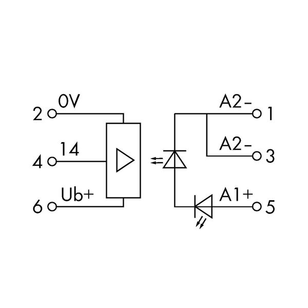 Solid-state relay module Nominal input voltage: 24 VDC Output voltage image 6