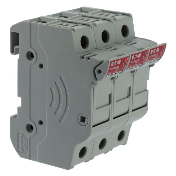 Eaton Bussmann series CHM modular fuse holder, 600 Vac, 1000 Vdc, 30A, Modular fuse holder, Three-pole, 200kA - CHM3DCU image 14