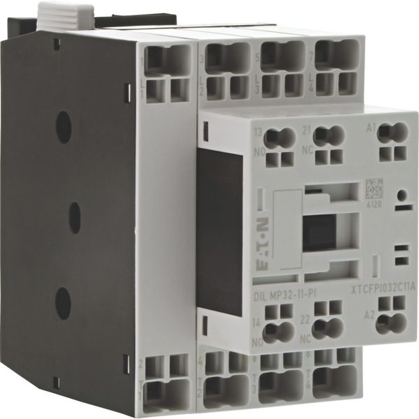 Contactor, 4 pole, AC operation, AC-1: 32 A, 1 N/O, 1 NC, 42 V 50 Hz, 48 V 60 Hz, Push in terminals image 8