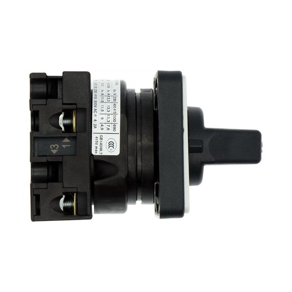 Changeoverswitches, T0, 20 A, flush mounting, 1 contact unit(s), Contacts: 2, 45 °, maintained, With 0 (Off) position, 2-0-1, Design number 15421 image 19