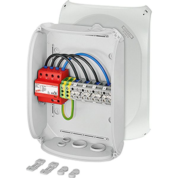 KF OSB housing 355x255mm OSB 50kA type 1+2 TN-S, 4-35mmÂ² clamp image 2