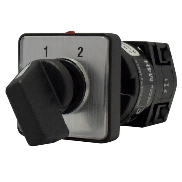 Changeover switch 3-pole, central mounting 22,5mm image 1