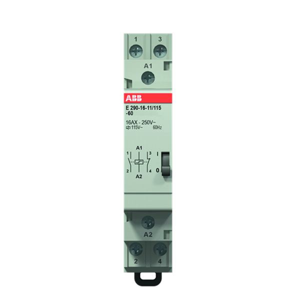 E290-16-11/115-60 Electromechanical latching relay image 1