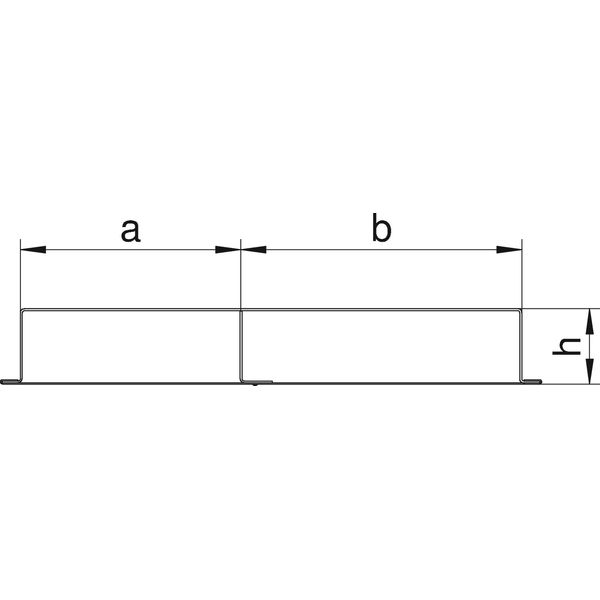 S2 19048 Underfloor duct 2 compartments 2000x190x48 image 2