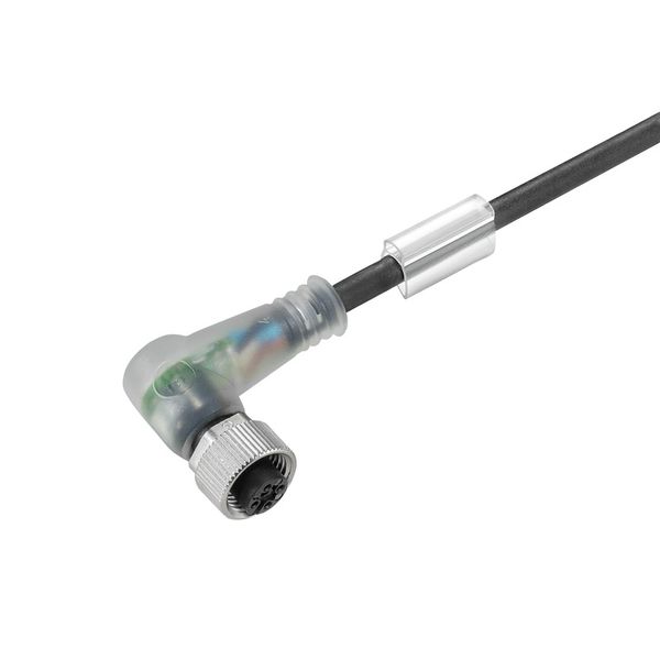 Sensor-actuator Cable (assembled), One end without connector, M12, Num image 1