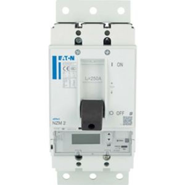 NZM2 PXR25 circuit breaker - integrated energy measurement class 1, 250A, 3p, Screw terminal, plug-in technology image 6