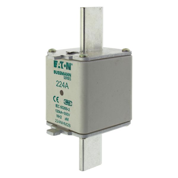 Fuse-link, low voltage, 224 A, AC 500 V, NH2, aM, IEC, dual indicator image 6