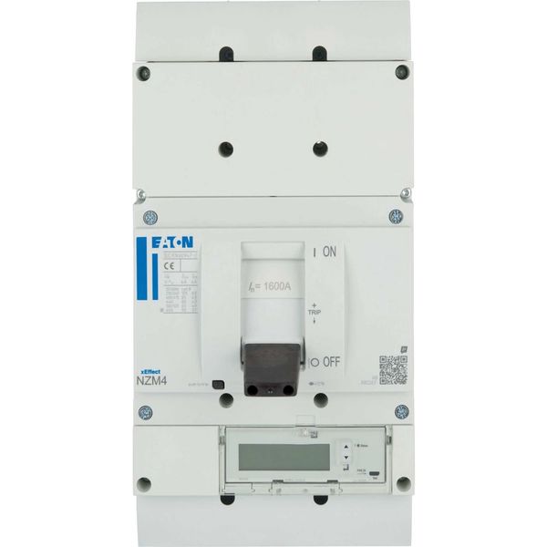 NZM4 PXR25 circuit breaker - integrated energy measurement class 1, 1600A, 3p, Screw terminal image 7