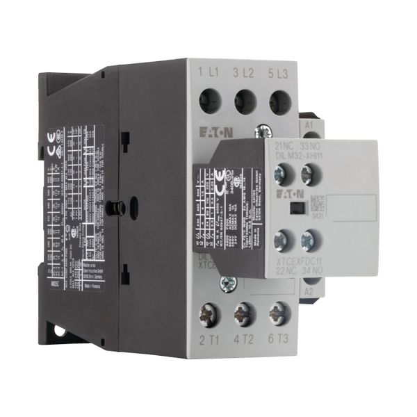 Contactor, 380 V 400 V 11 kW, 2 N/O, 1 NC, 230 V 50 Hz, 240 V 60 Hz, AC operation, Screw terminals image 11