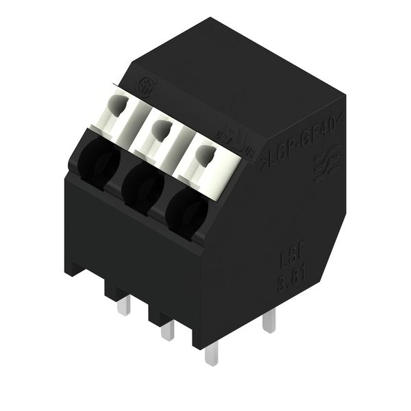 PCB terminal, 3.50 mm, Number of poles: 3, Conductor outlet direction: image 2