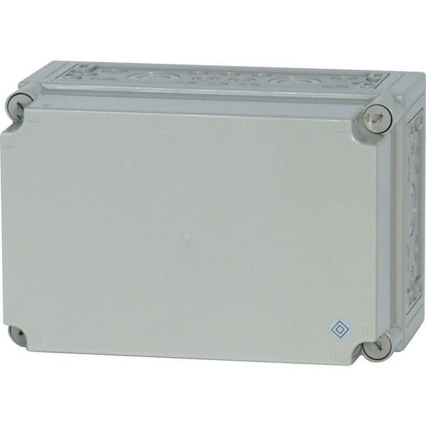 Insulated enclosure, +knockouts, RAL7035, HxWxD=250x375x225mm image 5