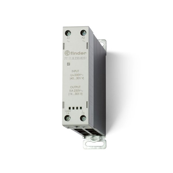 Modular SSR.22,5mm.1NO output 15A/230VAC/input 24VDC Random switch-on (77.11.9.024.8251) image 3