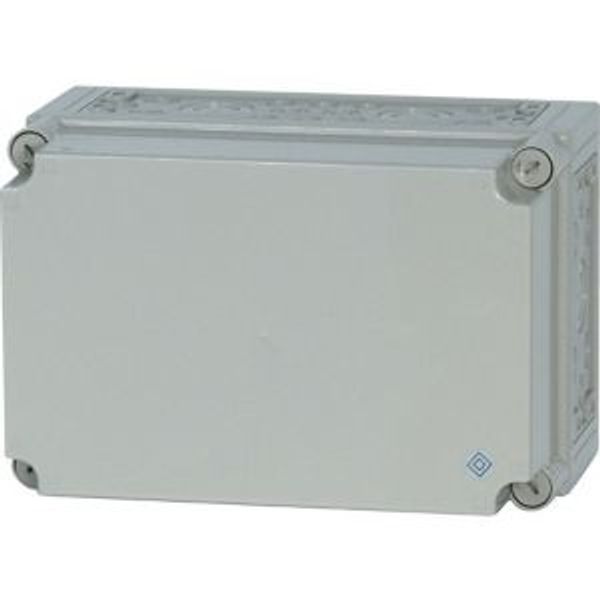 Insulated enclosure, +knockouts, RAL7035, HxWxD=250x375x225mm image 4