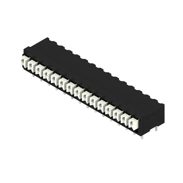 PCB terminal, 3.81 mm, Number of poles: 15, Conductor outlet direction image 2