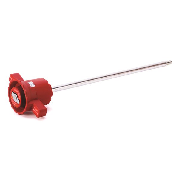 Operating Handle, NFPA 79, Internal, with Shaft, Red, 22" image 1