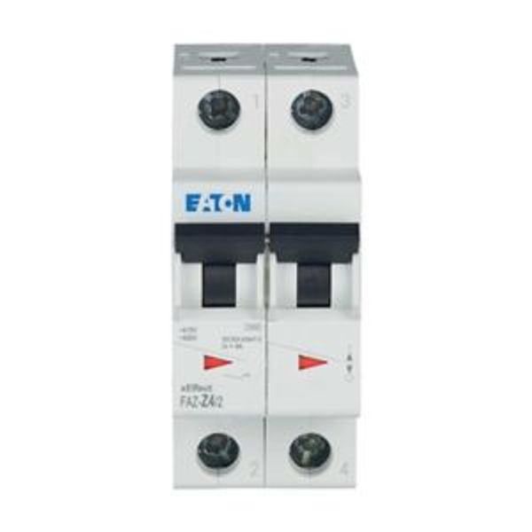 Miniature circuit breaker (MCB), 4 A, 2p, characteristic: Z image 13