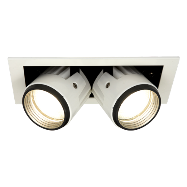 Unity Rectangular Retractable Downlight DSI Emergency image 1