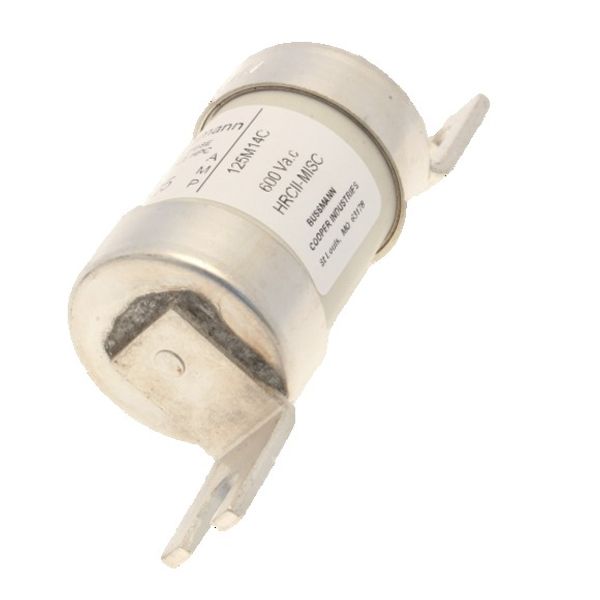 Fuse-link, LV, 125 A, AC 600 V, DC 250 V, HRCII-MISC, 38 x 112 mm, CSA image 3